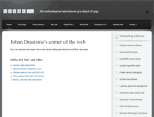 Tablet Screenshot of johandraaisma.nl